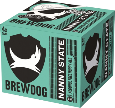 BrewDog Nanny State 4pack met blikjes van 33cl
